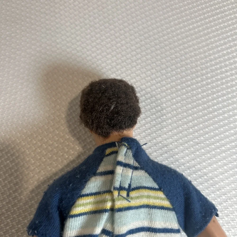 Ken Doll Barbie Real Hair Twist Body 1966 Body 1997 Head Indonesia